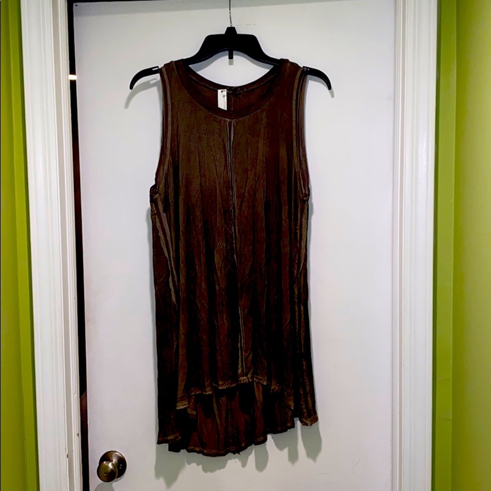 Tank low high tunic